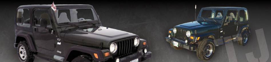Seiten über Jeep Wrangler Allrad, Jeep Modelle, TJ und anderen